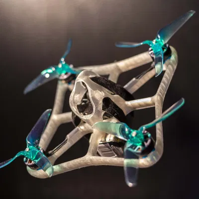 Khung Drone Đua 3D Được In Với Thiết Kế Khí Động Học