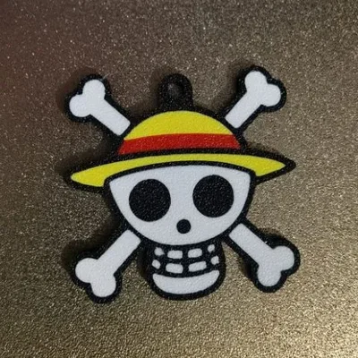 Móc khóa One Piece độc đáo với thiết kế 3D