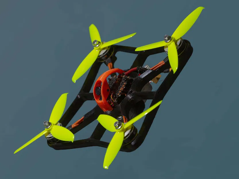 Khung Drone Đua 3D Được In Với Thiết Kế Khí Động Học - Image 4