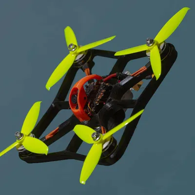 Khung Drone Đua 3D Được In Với Thiết Kế Khí Động Học