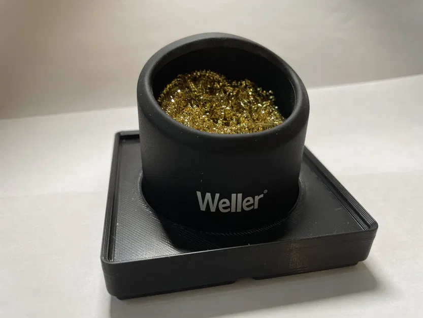 Khay đựng bọt hàn Weller dạng 2x2 Gridfinity - Image 1