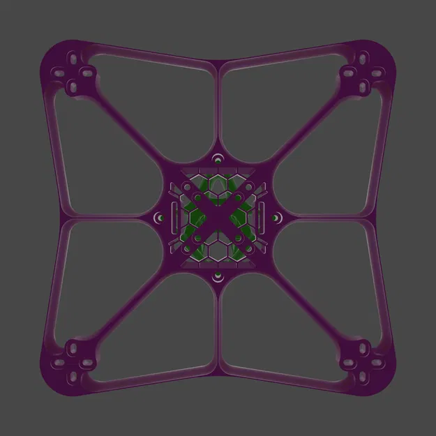 Khung Drone Đua 3D Được In Với Thiết Kế Khí Động Học - Image 9