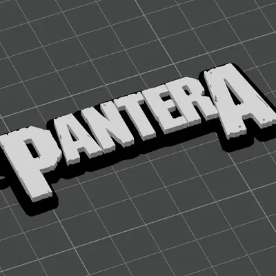 Móc khóa Pantera bằng kim loại