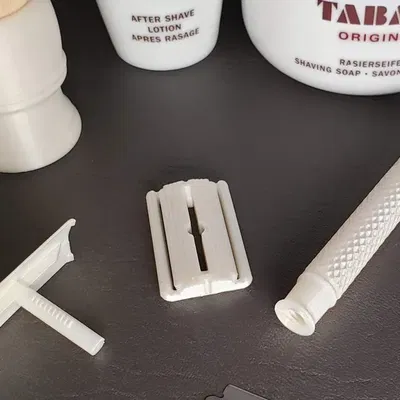 Dao cạo an toàn TriDE ba mảnh cho lưỡi kép