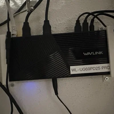 Giá đỡ treo tường cho trạm dock Wavlink WL-UG69PD25