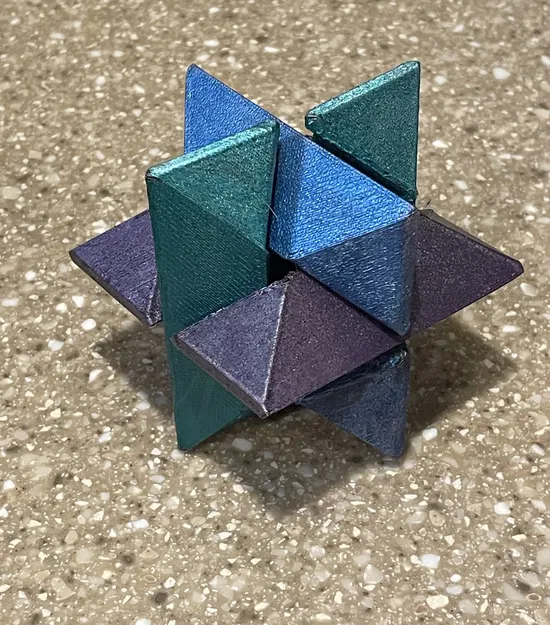 Đồ chơi xếp hình bóng bát giác độc đáo để in 3D - Image 1