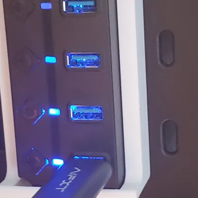 Giá đỡ USB cho bảng ghim Ikea Skadis