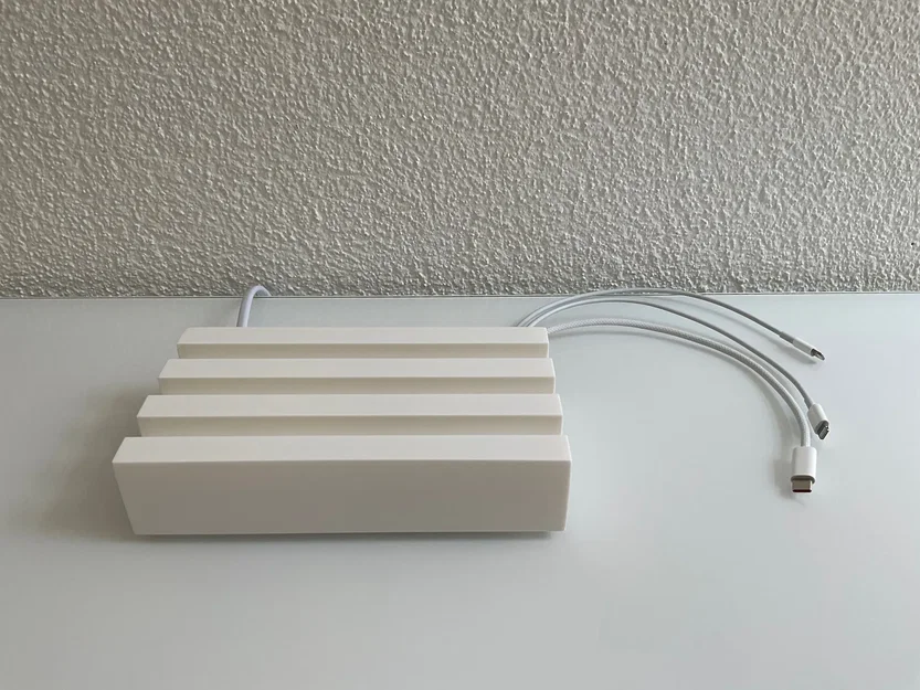 Giá đỡ sạc điện thoại ba ngăn cho Anker PowerPort Atom III - Image 3