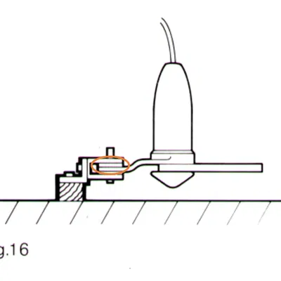 Bánh xe đệm cho đơn vị lái Raymarine Autohelm 3000