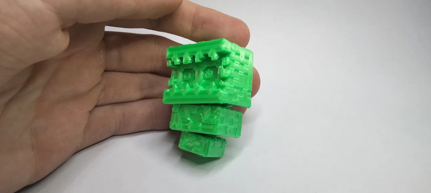 Móc khóa Glare dễ thương từ Minecraft in ngay tại chỗ - Image 3