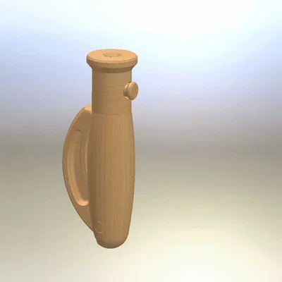 Cán ô dù với móc treo có thể thu gọn