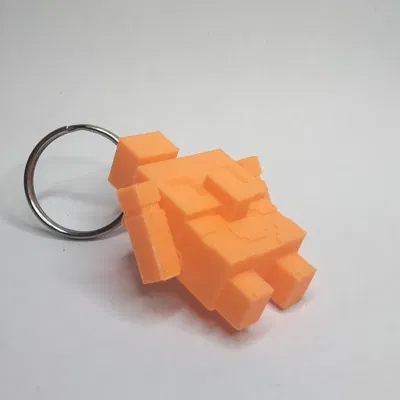 Nhân vật Copper Golem với tay và ăng-ten chuyển động