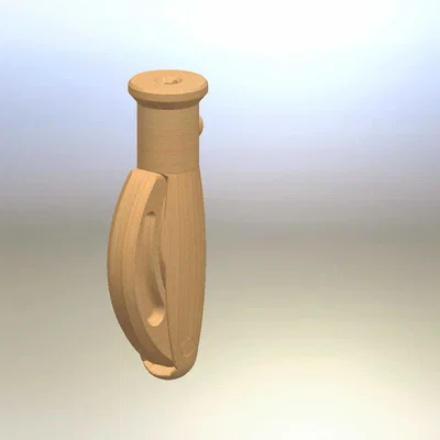 Cán ô dù với móc treo có thể thu gọn