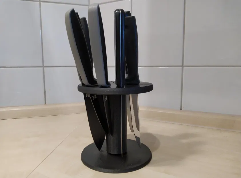 Giá đỡ dao xoay cải tiến cho nhà bếp - Image 1