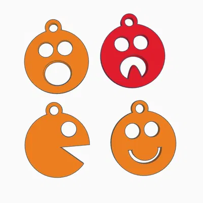 Móc khóa hài hước dễ in cho người mới bắt đầu