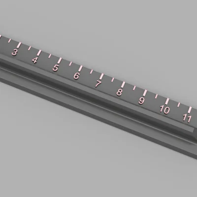 Thước kẻ 14cm - Đo lường mét cho văn phòng