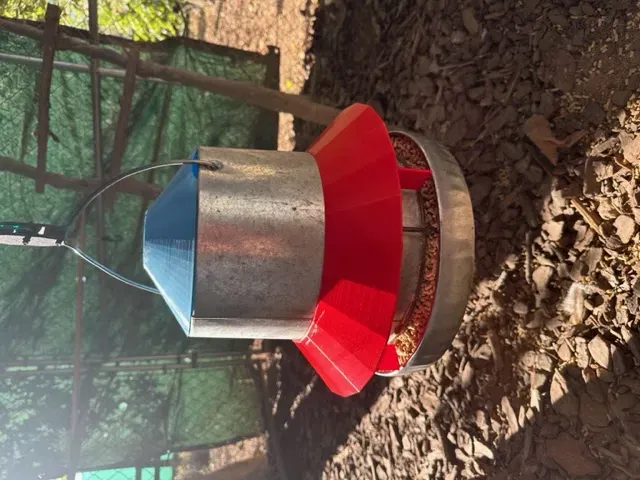 Thiết bị chặn chim hoang dã cho máng ăn gia cầm - Image 1