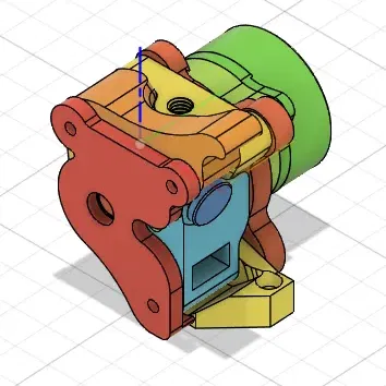 Bộ phận extruder Galilei cho đầu in 3D