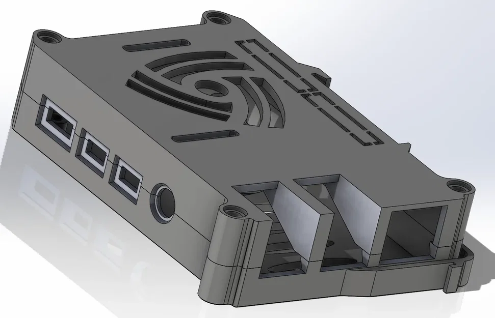 Vỏ DIN cho Raspberry Pi 4 - Image 1