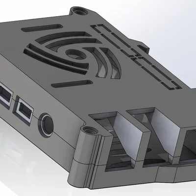 Vỏ DIN cho Raspberry Pi 4