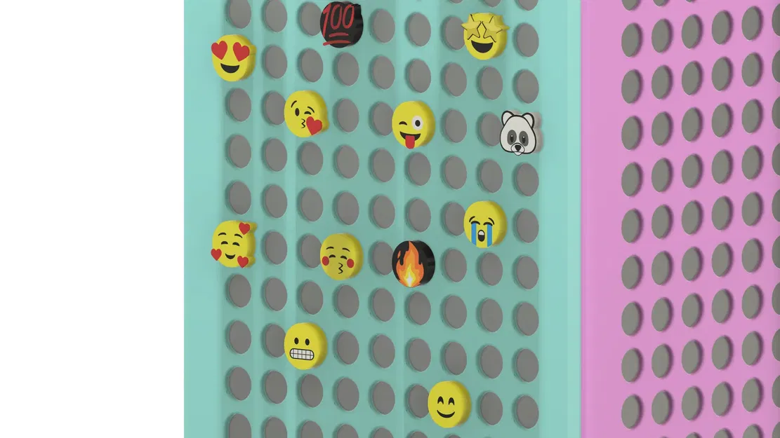 Biểu tượng Emoji tùy chỉnh cho thùng máy Coolermaster QUBE 500 - Image 2