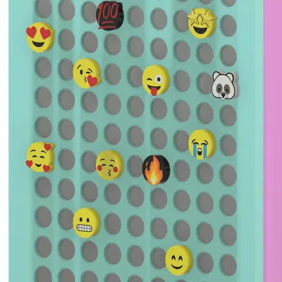 Biểu tượng Emoji tùy chỉnh cho thùng máy Coolermaster QUBE 500