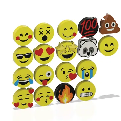 Biểu tượng Emoji tùy chỉnh cho thùng máy Coolermaster QUBE 500