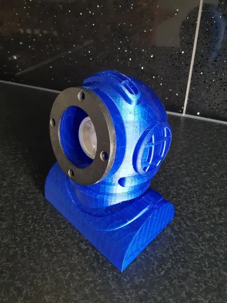 Nắp đèn cho mũ lặn cũ độc đáo - Image 3