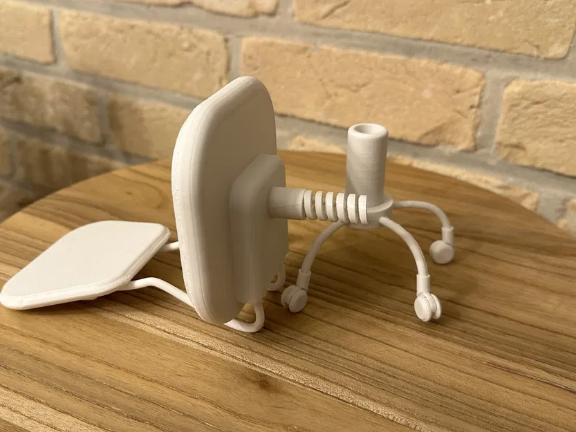 Ghế văn phòng Barbie cho búp bê, ghế xoay mini chân bánh xe - Image 4