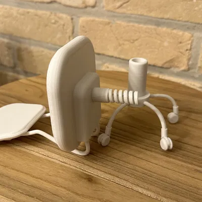 Ghế văn phòng Barbie cho búp bê, ghế xoay mini chân bánh xe