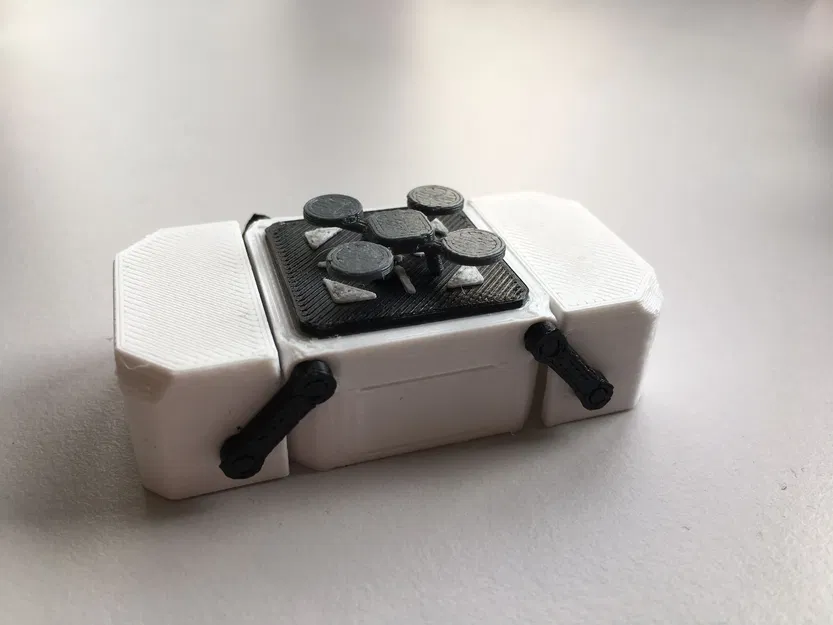 Trạm đỗ drone mini cho đồ chơi bàn làm việc - Image 1