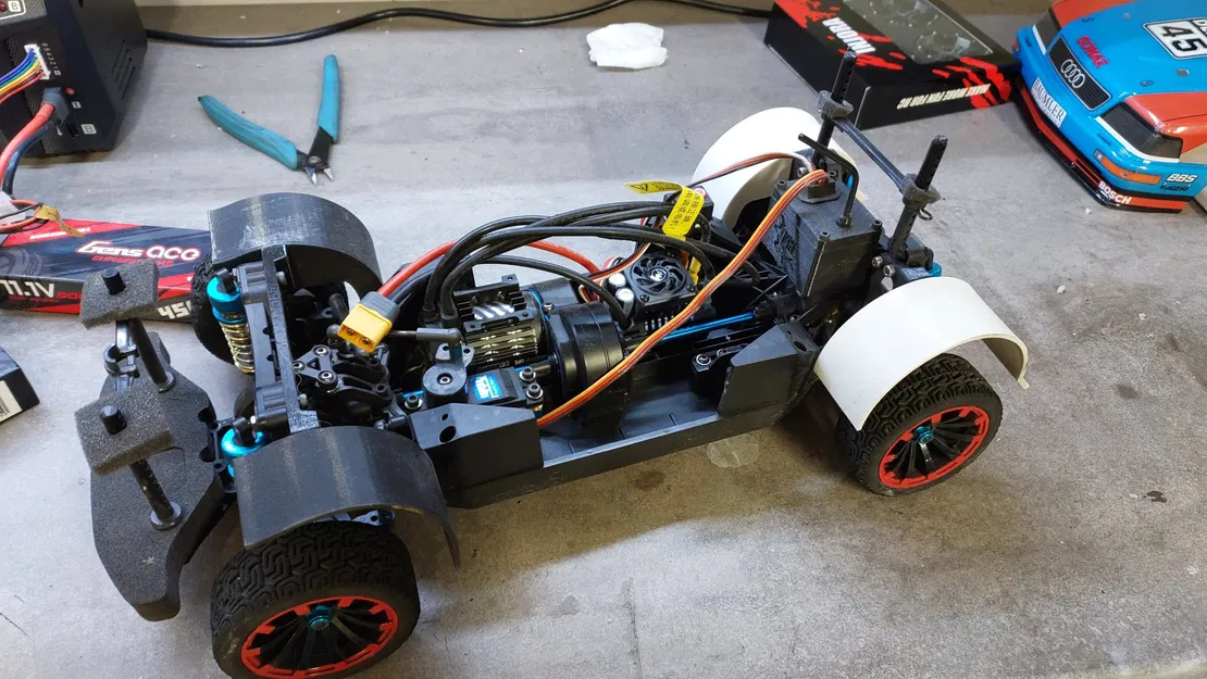 Hộp RX cho khung xe Tamiya VX-02 Pro - Image 2