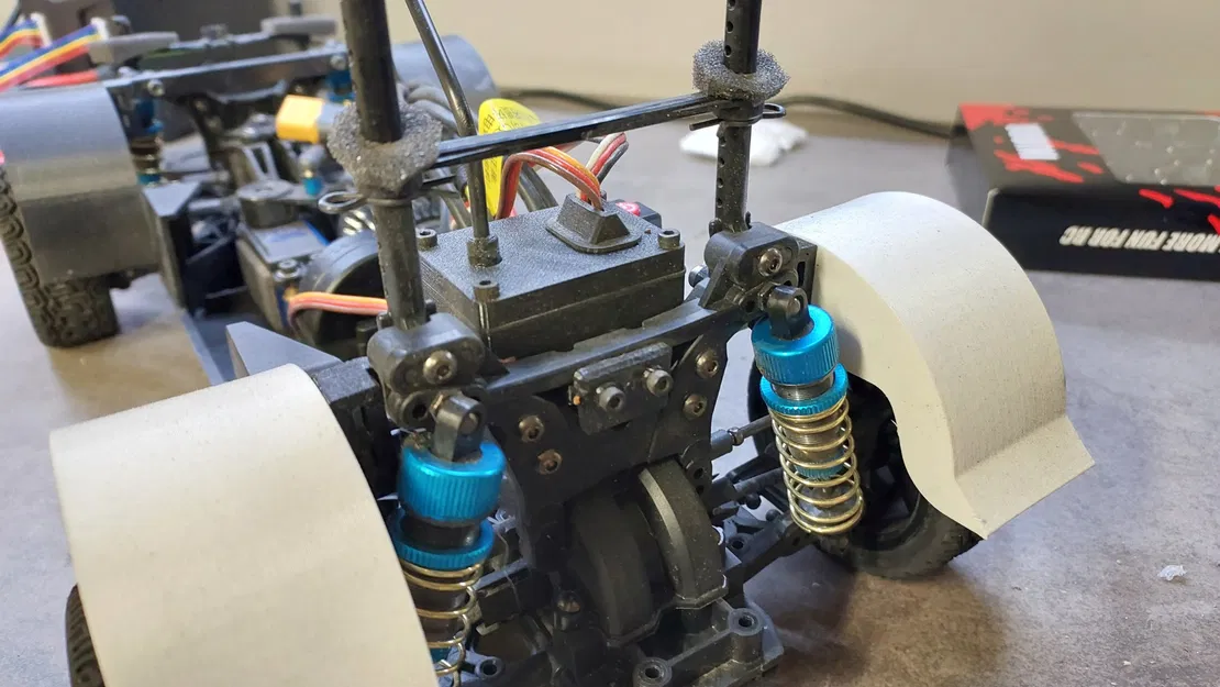 Hộp RX cho khung xe Tamiya VX-02 Pro - Image 3