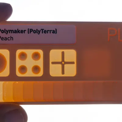 Hệ thống thẻ mẫu v1.0 với hộp đựng cho filament