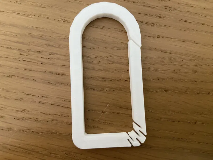 Carabiner hiện đại phong cách V2 với cơ chế tuân thủ - Image 2