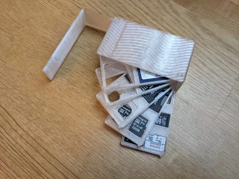 Bộ tổ chức thẻ SD Flip & Clip với thiết kế tinh tế - Image 1