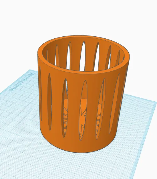 Giá đỡ bút đơn giản dễ in 3D - Image 1