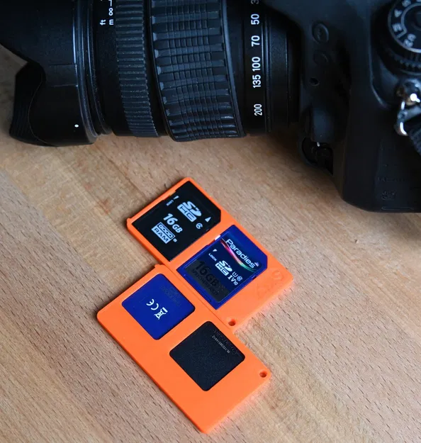 Giá đỡ thẻ SD Flip & Clip của KMS - Image 3