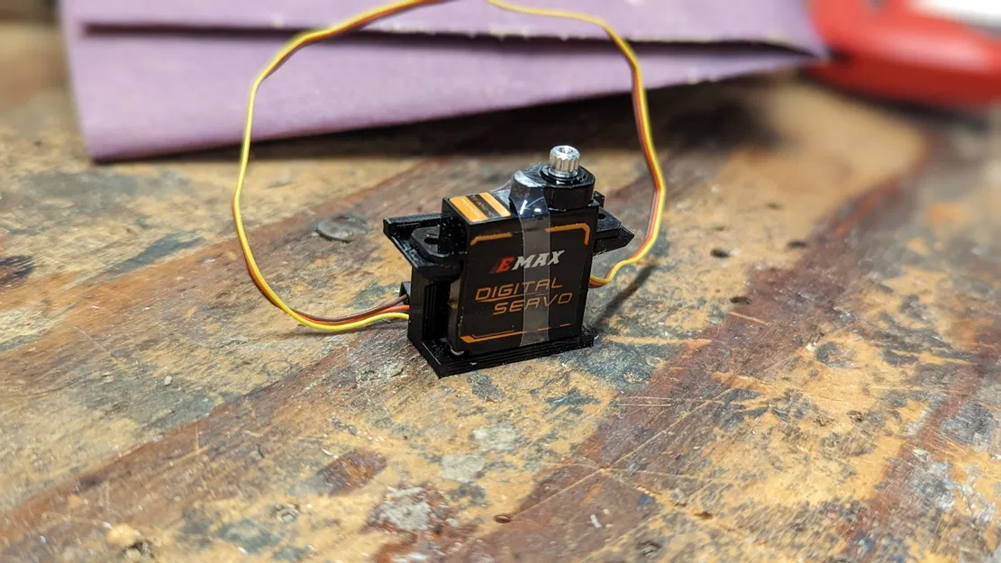 Giá đỡ servo nhẹ 5 gram cho máy bay RC - Image 2