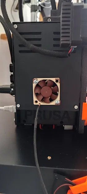 Nắp hộp điện tử Prusa MK4 với quạt 40mm - Image 2