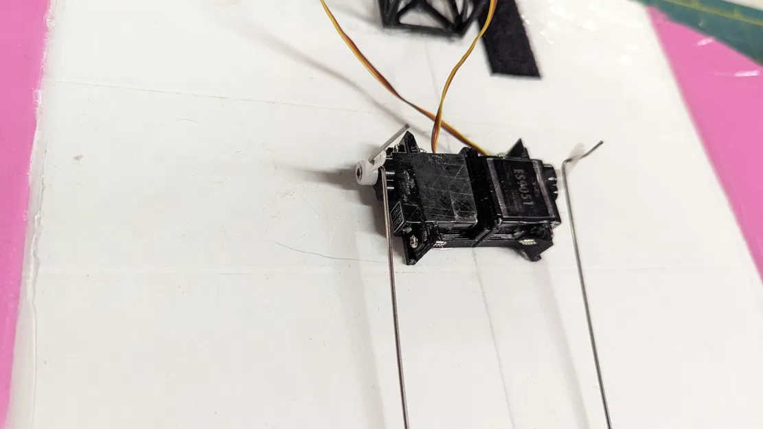 Giá đỡ servo nhẹ 5 gram cho máy bay RC - Image 3