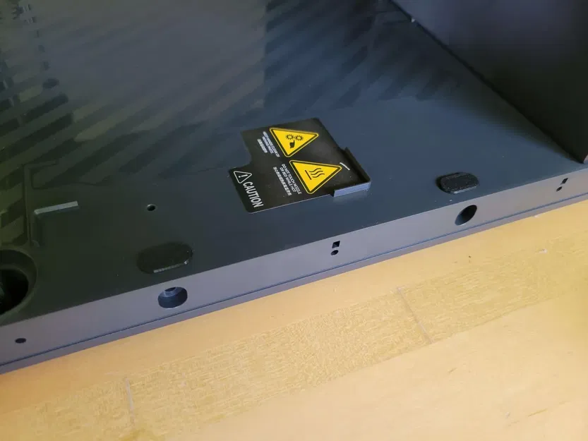 Nắp che lỗ dưới đế máy in P1P - Image 2