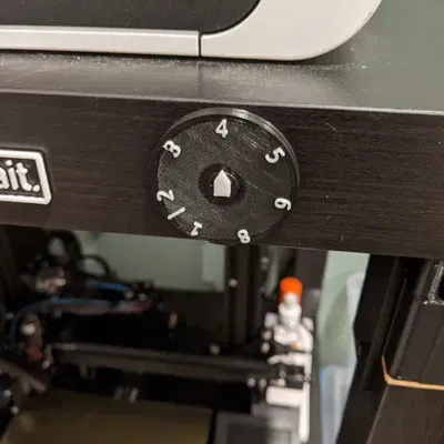 Chỉ báo vòi phun hiện tại cho máy in 3D