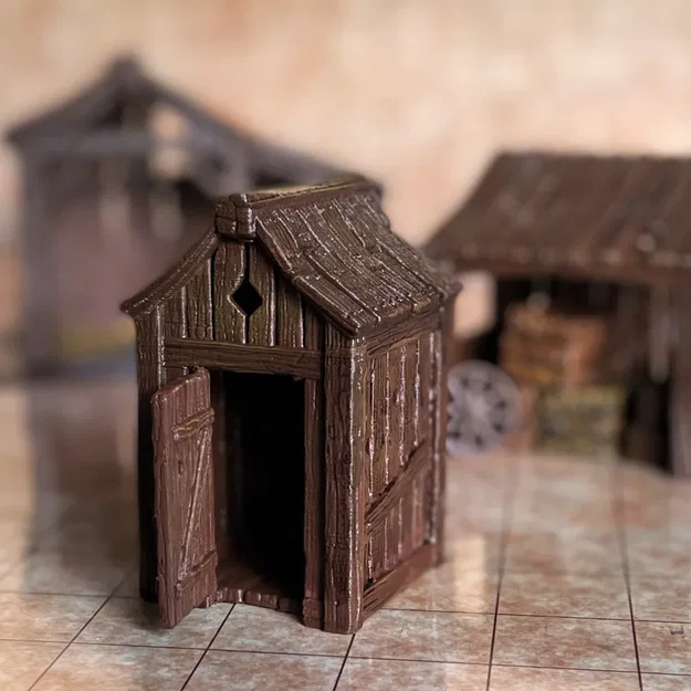 Nhà vệ sinh ngoài trời cho nhân vật drow trong D&D - Image 2