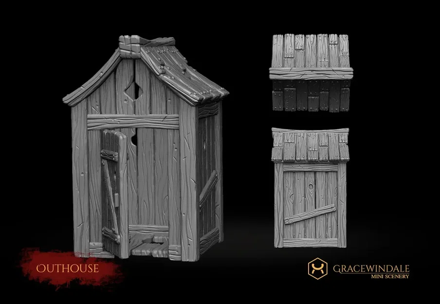 Nhà vệ sinh ngoài trời cho nhân vật drow trong D&D - Image 3