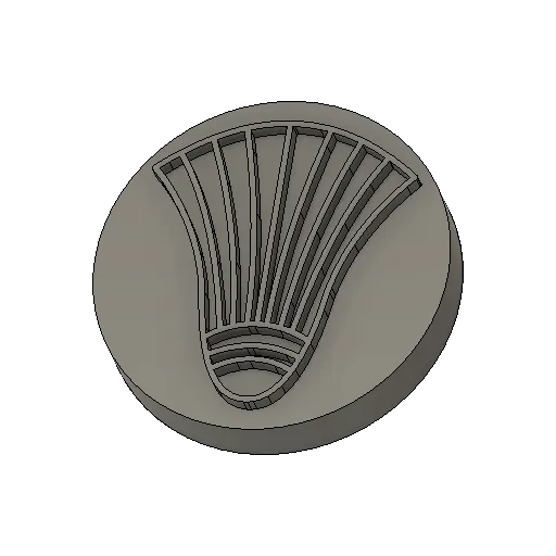 Dấu ấn đất sét hình hoa sen 21 - Image 1