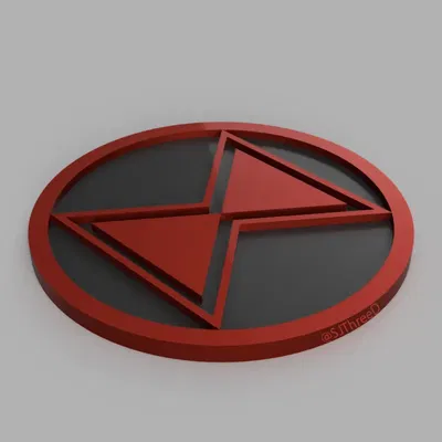 Móc lót ly Black Widow trong bộ sưu tập Marvel