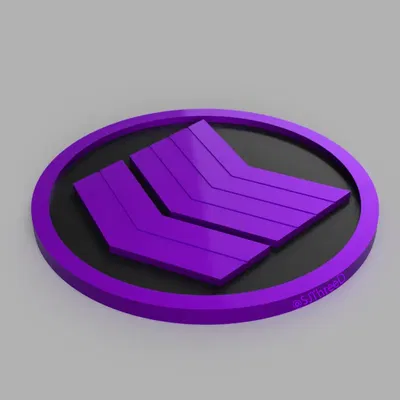 Giá đỡ đĩa Marvel Hawkeye trong bộ sưu tập Avengers