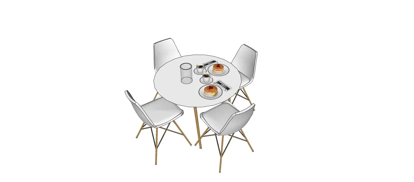 Bộ bàn ghế miniatures cho không gian mơ ước - Image 12