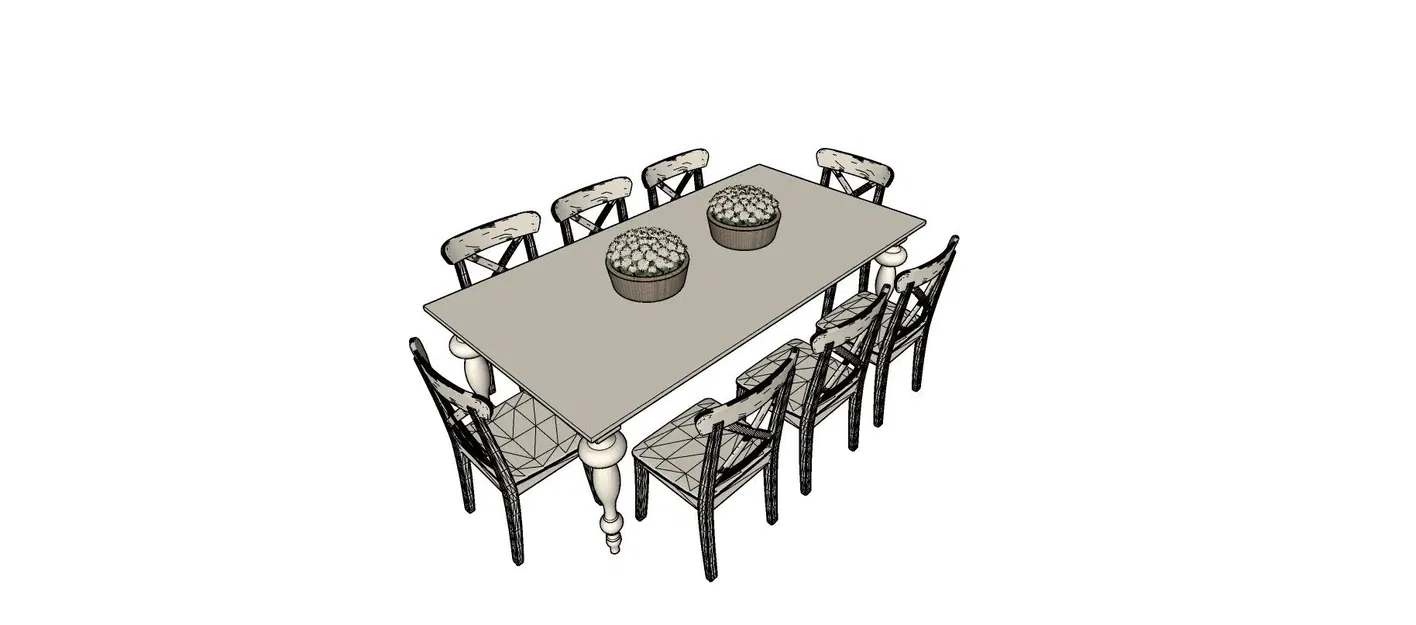 Bộ bàn ghế miniatures cho không gian mơ ước - Image 14